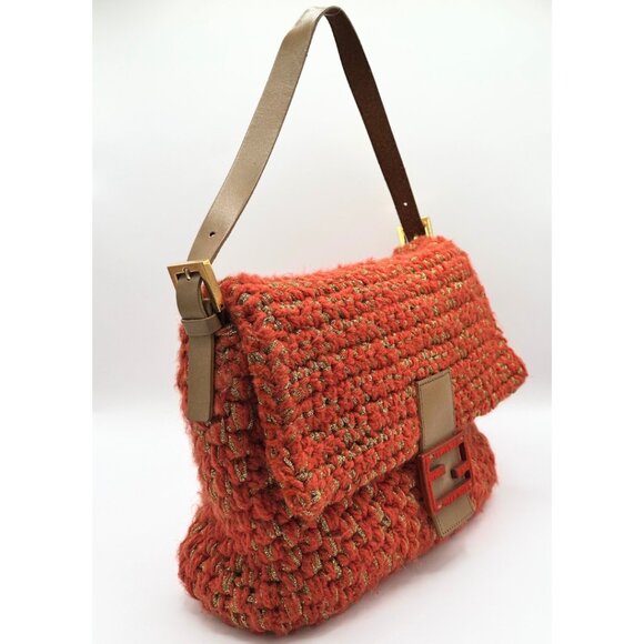 •SOLD•Fendi Embroidered Mamma Baguette - Picture 3 of 10